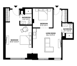 2 Bedroom